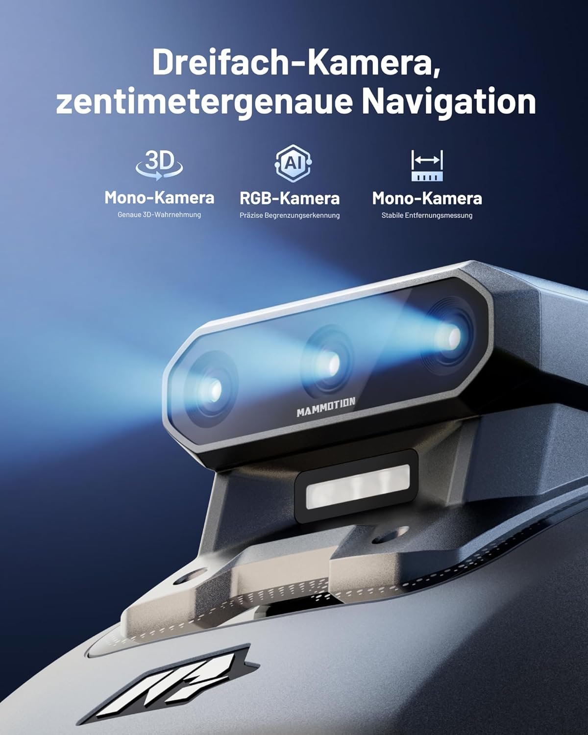 mammotion yuka mini 2 500 robotic lawnmower without boundary cable, recommendation 500 m², no rtk, no signal cancellation, ai truevision navigation, car multi zone mapping, dropmow, rwd for 45% slope MAMMOTION YUKA mini 2 500 Robotic Lawnmower without Boundary Cable, Recommendation 500 m², No RTK, No Signal Cancellation, AI TrueVision Navigation, Car Multi-Zone Mapping, DropMow, RWD for 45% Slope