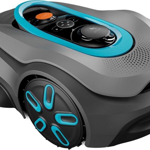 Gardena smart SILENO Sense 400 m² Mähroboter: Technologie ohne Begrenzungskabel, Mähen mit KI, Eingebaute Kamera (19941-20)