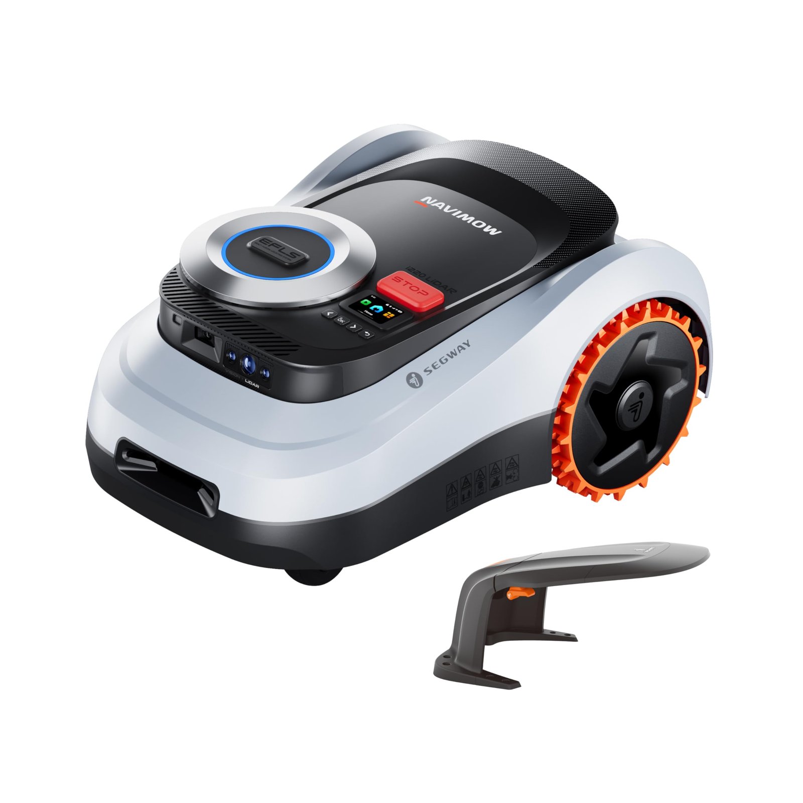 segway navimow i208 lidar mähroboter ohne begrenzungskabel für 800 m², geländereifen für hänge bis 45% neigung, lidar und vision dual system, automatisches ein tipp kartieren, ohne drähte oder antenne Segway Navimow i208 LiDAR Mähroboter ohne Begrenzungskabel für 800 m², Geländereifen für Hänge bis 45% Neigung, LiDAR und Vision Dual System, Automatisches EIN-TIPP-Kartieren, Ohne Drähte oder Antenne