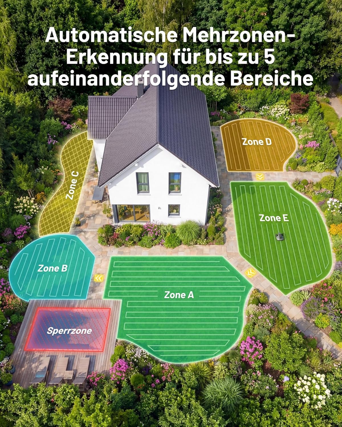 mammotion yuka mini 2 500 robotic lawnmower without boundary cable, recommendation 500 m², no rtk, no signal cancellation, ai truevision navigation, car multi zone mapping, dropmow, rwd for 45% slope MAMMOTION YUKA mini 2 500 Robotic Lawnmower without Boundary Cable, Recommendation 500 m², No RTK, No Signal Cancellation, AI TrueVision Navigation, Car Multi-Zone Mapping, DropMow, RWD for 45% Slope